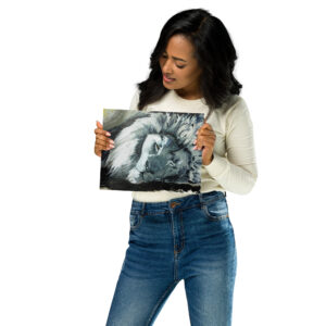 Metal Animal painting prints